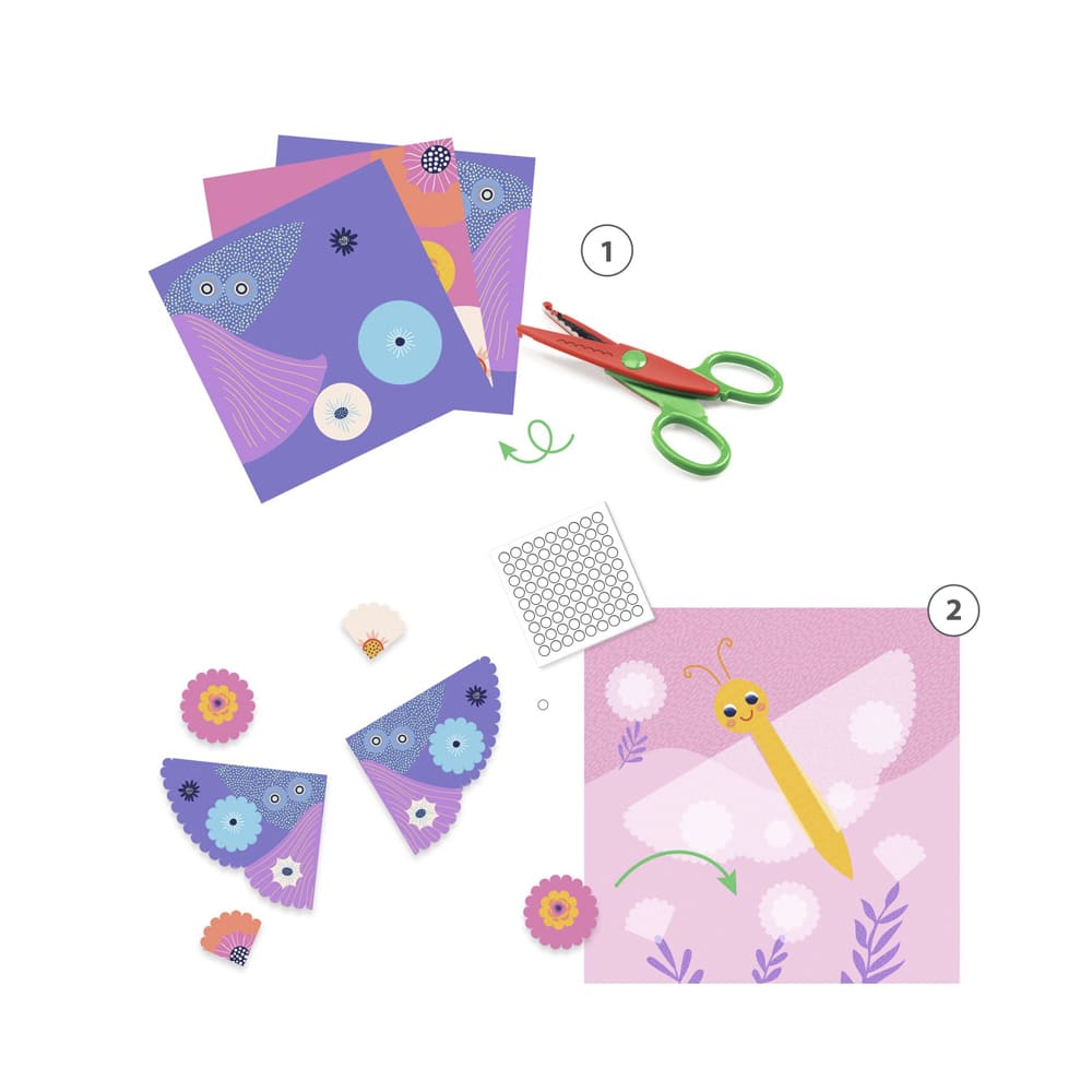 Set for creating a collage DJECO Figural pictures (DJ09057)