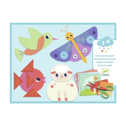 Set for creating a collage DJECO Figural pictures (DJ09057)