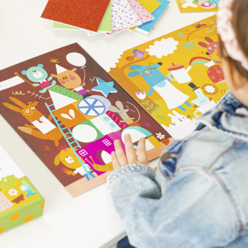 Художественный комплект DJECO коллаж Веселая пена (DJ09869)