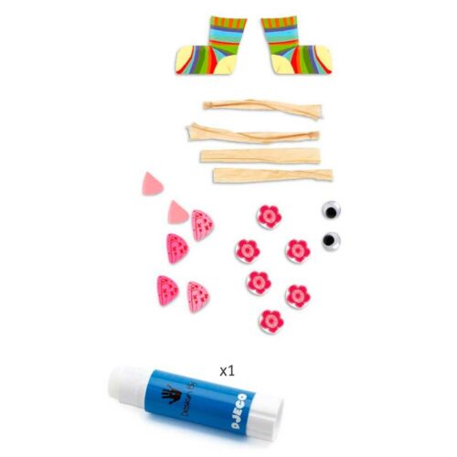 Художній комплект DJECO Колаж для самих маленьких 4 фігурки(DJ08664)