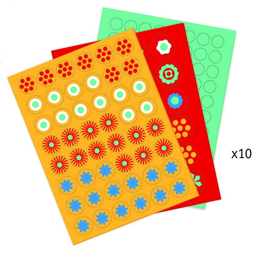 DJECO Creativity Kit Mosaic Squirrel (DJ08897)