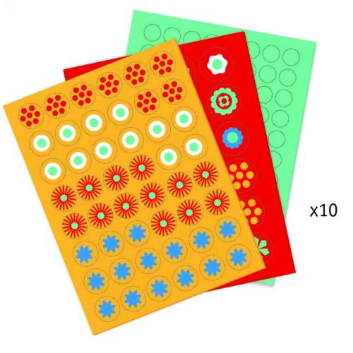 DJECO Creativity Kit Mosaic Squirrel (DJ08897)