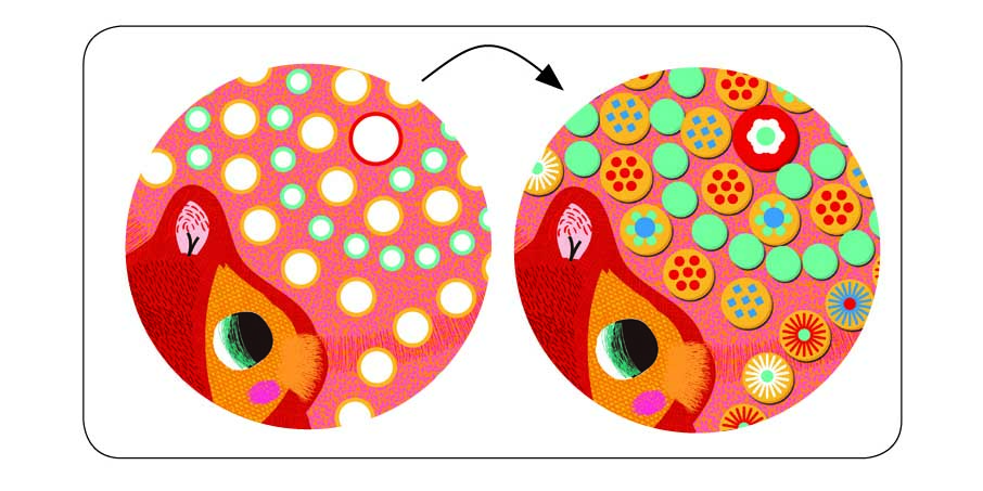 DJECO Creativity Kit Mosaic Squirrel (DJ08897)