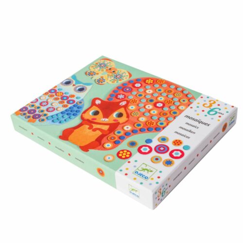 DJECO Creativity Kit Mosaic Squirrel (DJ08897)