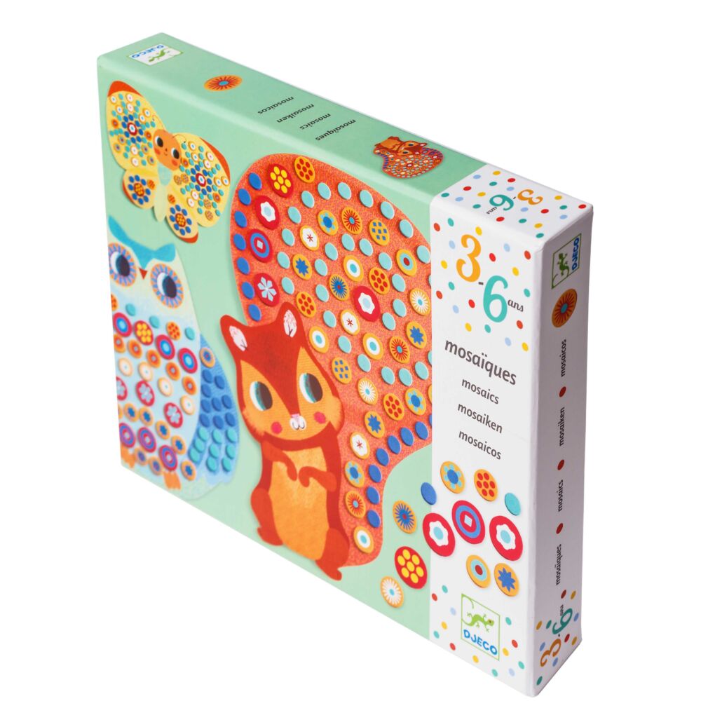 DJECO Creativity Kit Mosaic Squirrel (DJ08897)