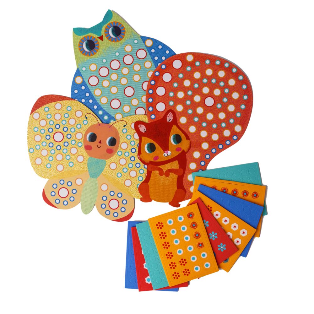 DJECO Creativity Kit Mosaic Squirrel (DJ08897)