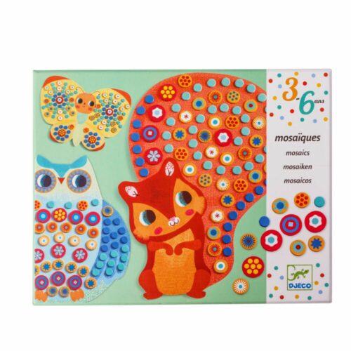 DJECO Creativity Kit Mosaic Squirrel (DJ08897)