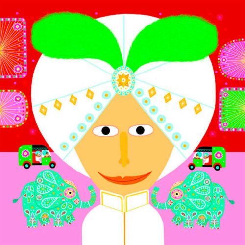 Художественный комплект DJECO с наклейками Каламбур (DJ08934)