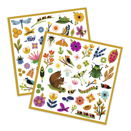 Set of stickers DJECO Garden (DJ09272)