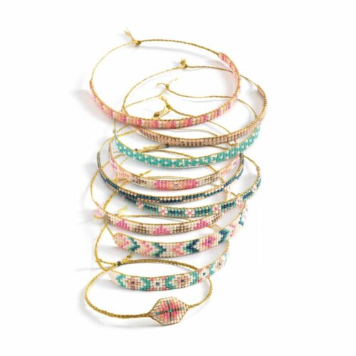 DJECO Bracelet Weaving Kit Bright Bracelets (DJ09838)