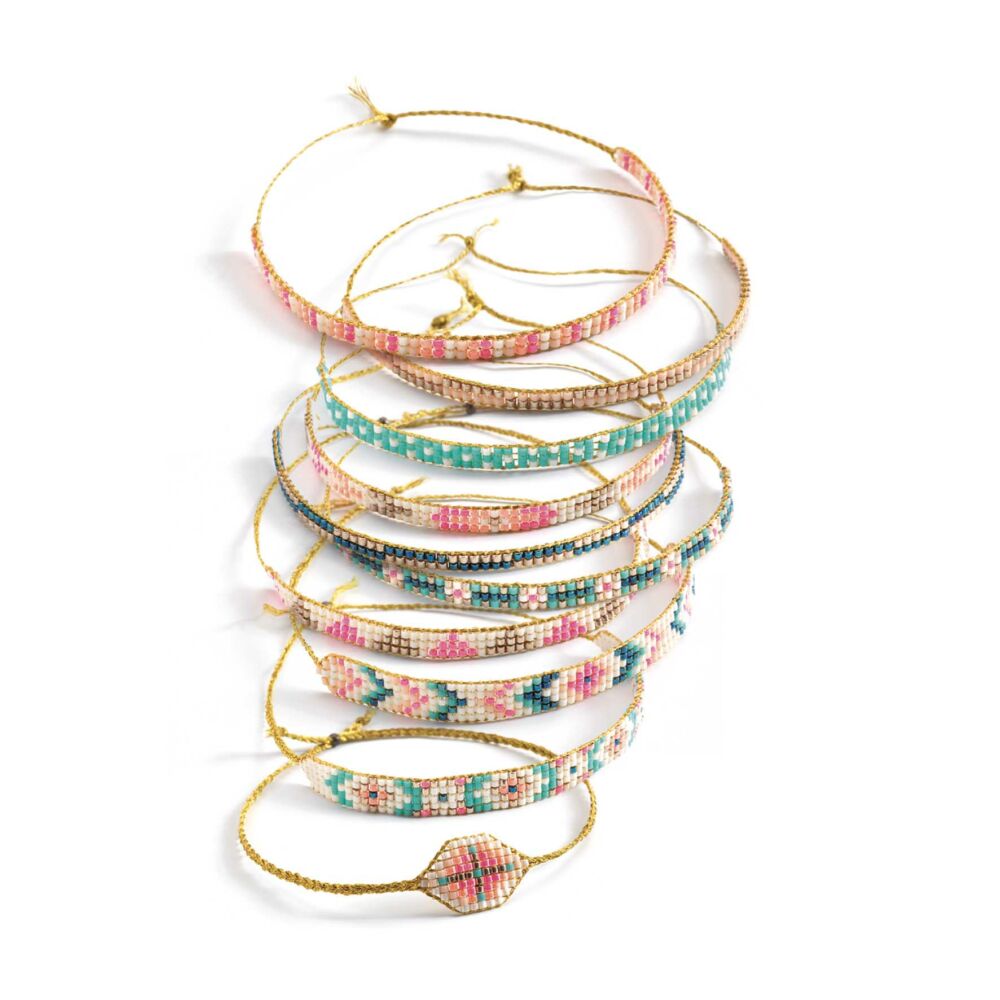 DJECO Bracelet Weaving Kit Bright Bracelets (DJ09838)