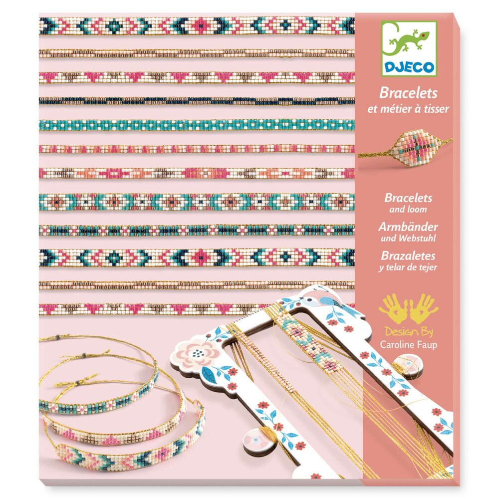 DJECO Bracelet Weaving Kit Bright Bracelets (DJ09838)