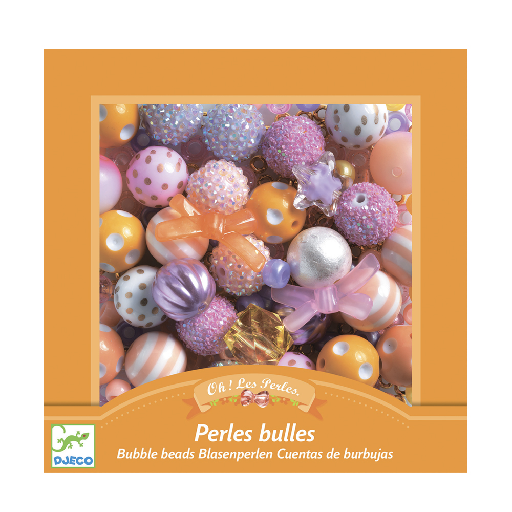 Набор для изготовления ожерелий DJECO Золотые пузыри (DJ00026)