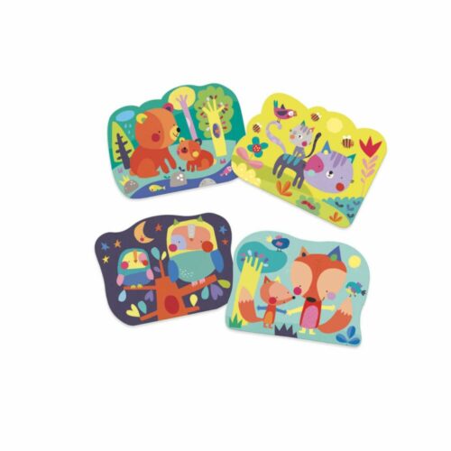 Художественный комплект DJECO для рисования водой Что спрятано в лесу (DJ09064)