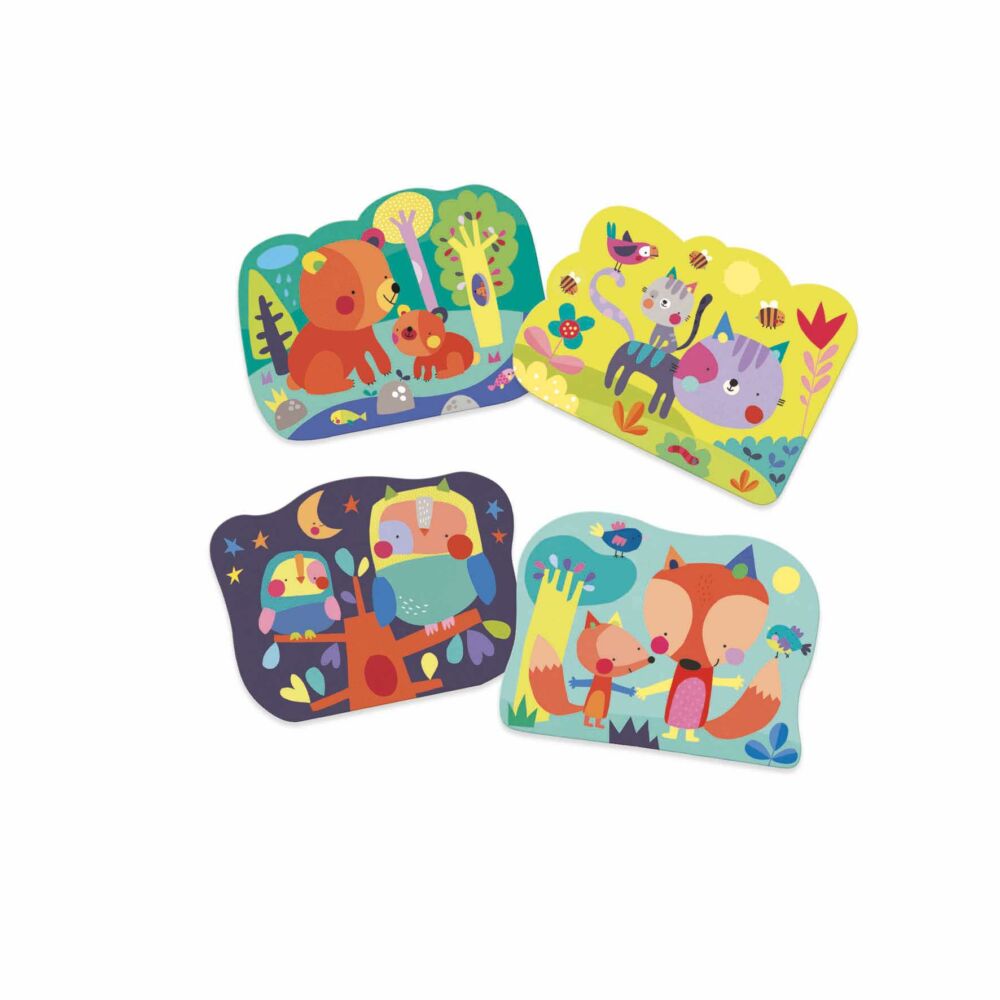 Художественный комплект DJECO для рисования водой Что спрятано в лесу (DJ09064)