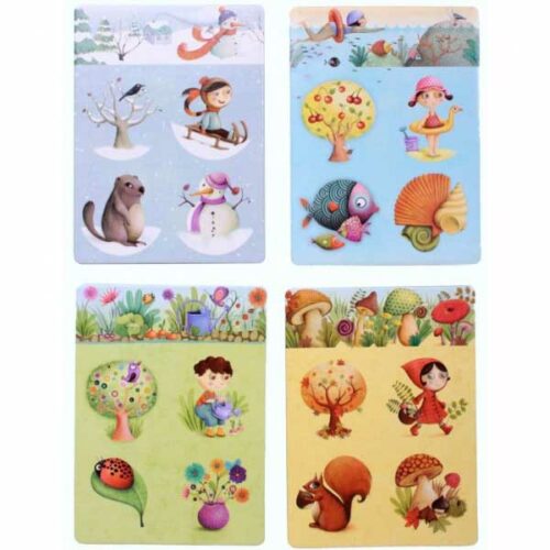 Игра DJECO детское лото 4 сезона (DJ08123)