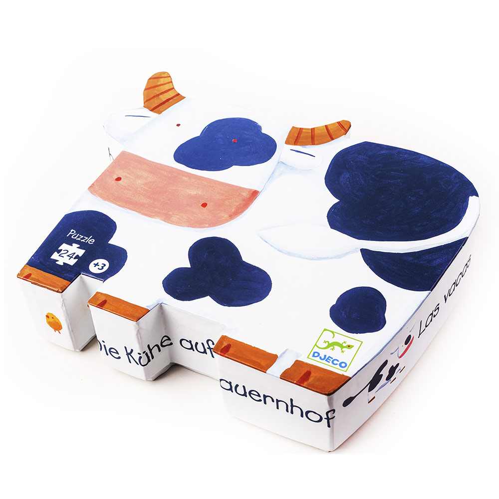 Пазл 24 DJECO Коровка Му (DJ07205)