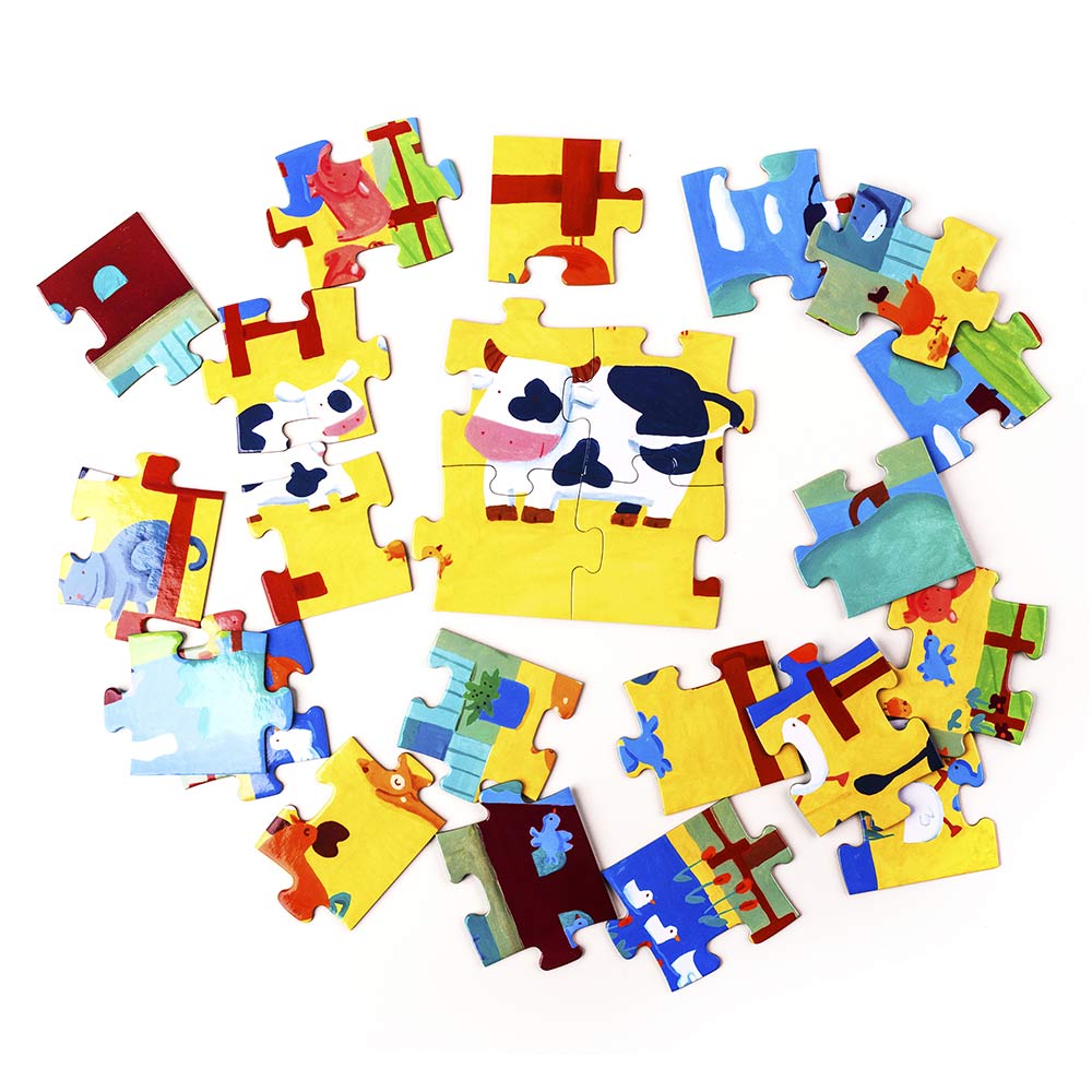 Пазл 24 DJECO Коровка Му (DJ07205)