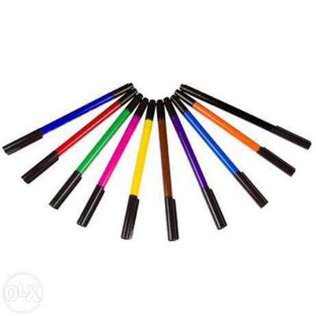 DJECO felt-tip brush set, double-sided Classic (DJ08800)