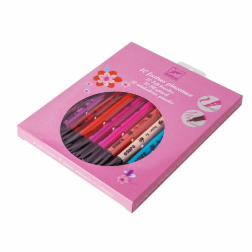 Набор DJECO фломастеры-кисти двухсторонние Девушки (DJ08802)