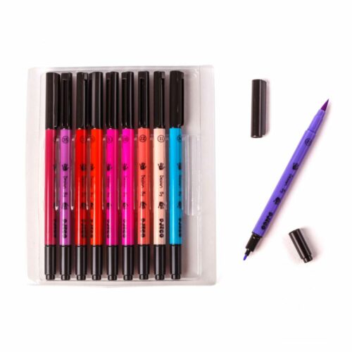 Набор DJECO фломастеры-кисти двухсторонние Девушки (DJ08802)