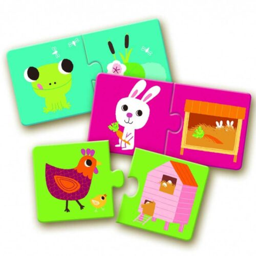 Гра DJECO Хто, де живе? (DJ08164)