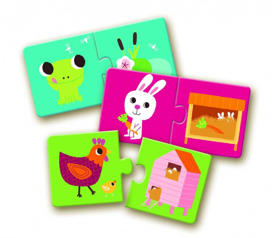 Гра DJECO Хто, де живе? (DJ08164)