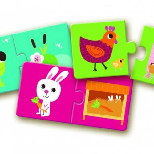 Гра DJECO Хто, де живе? (DJ08164)