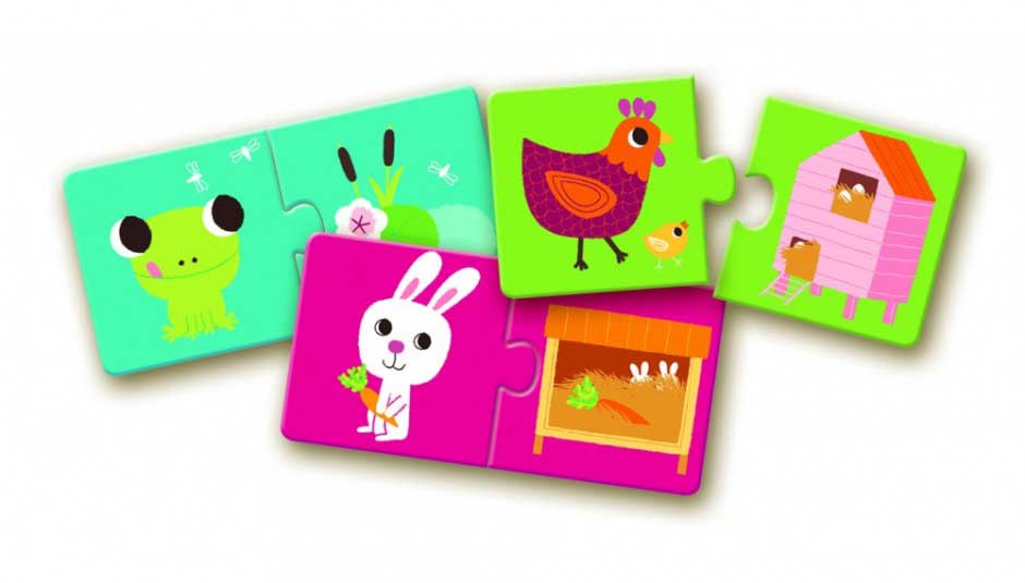 Гра DJECO Хто, де живе? (DJ08164)