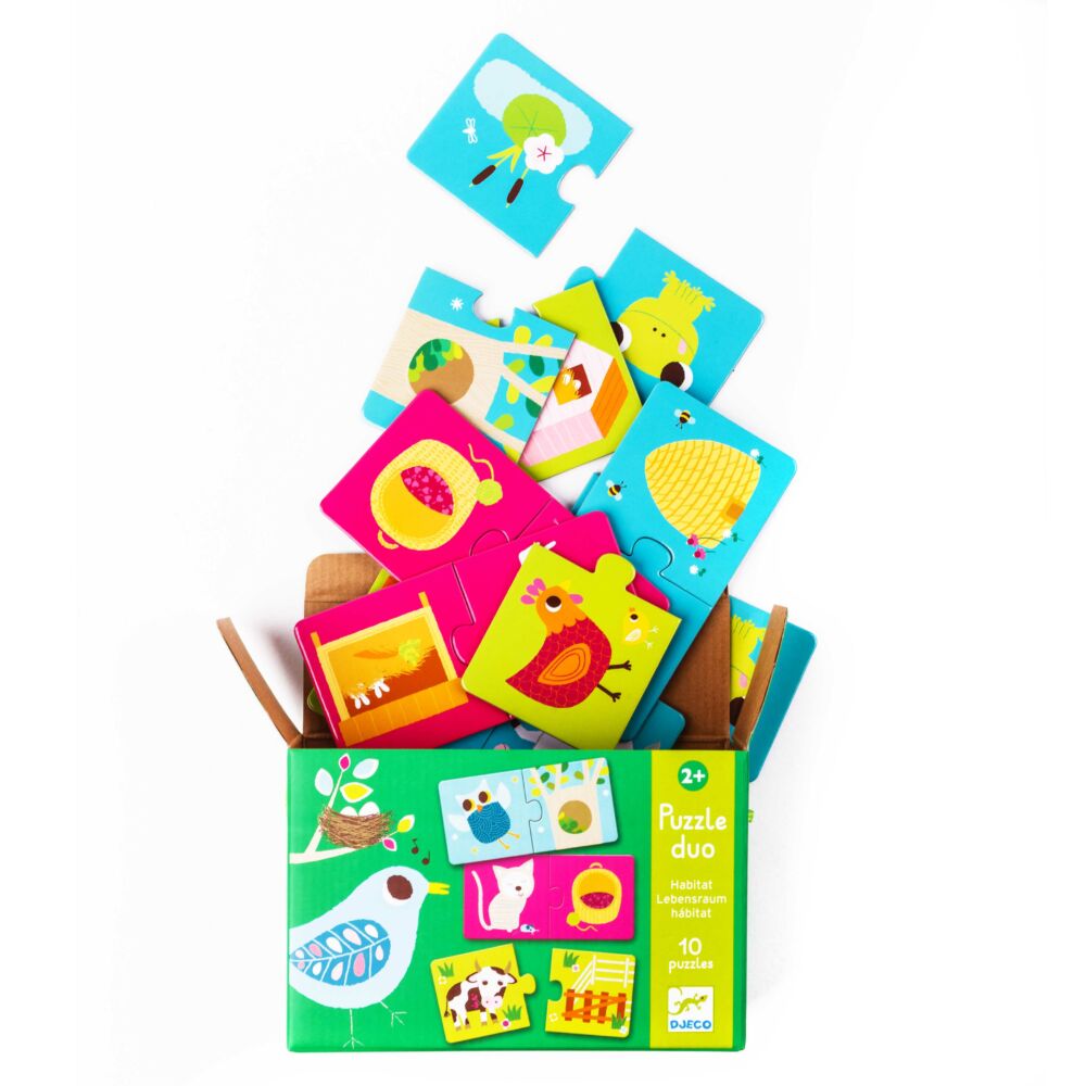 Гра DJECO Хто, де живе? (DJ08164)