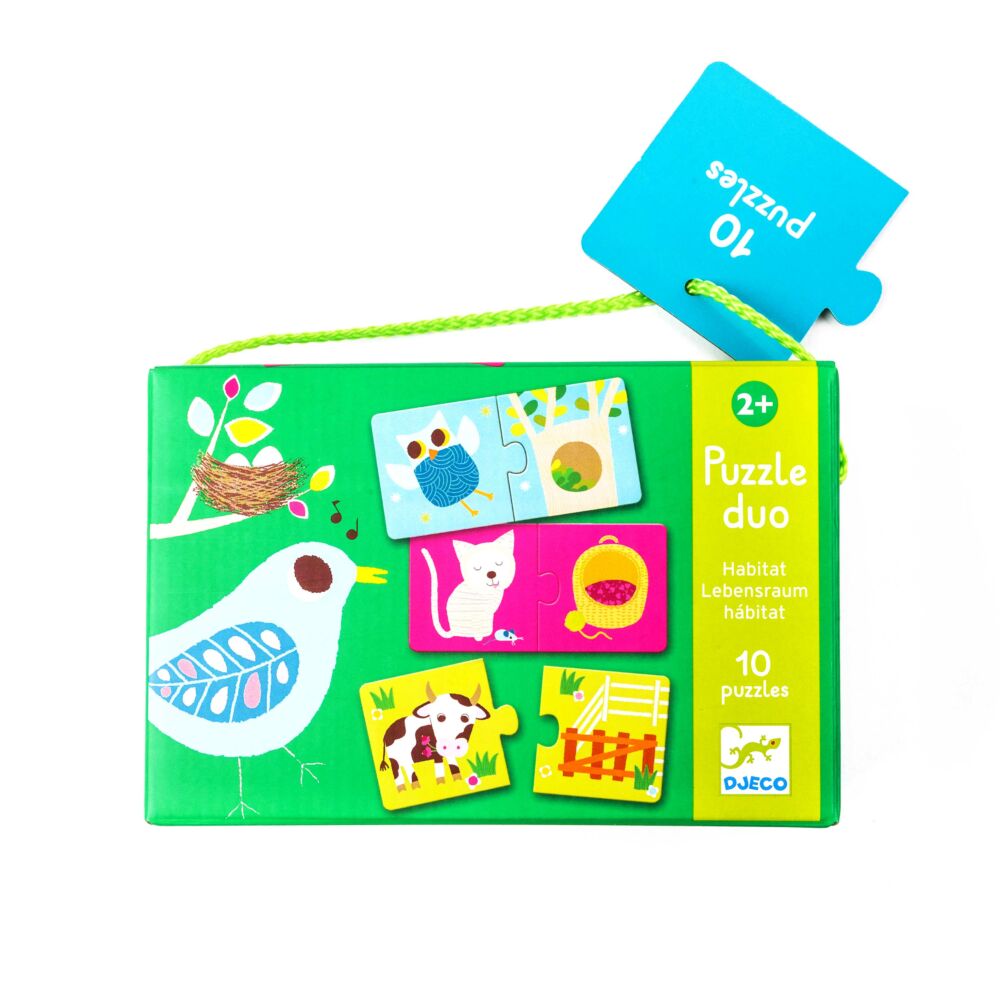 Гра DJECO Хто, де живе? (DJ08164)