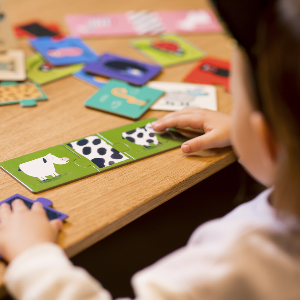 Трио-пазл DJECO Одень зверушку (DJ08186)