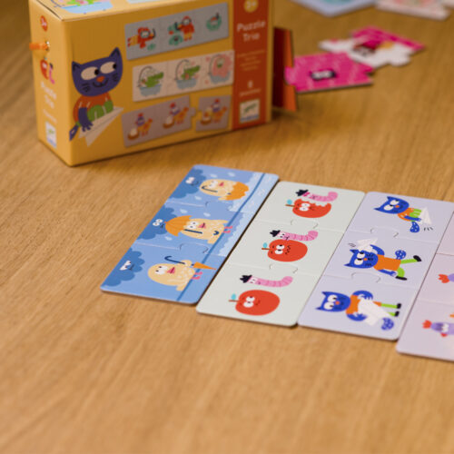 Трио-пазл DJECO Истории (DJ08117)