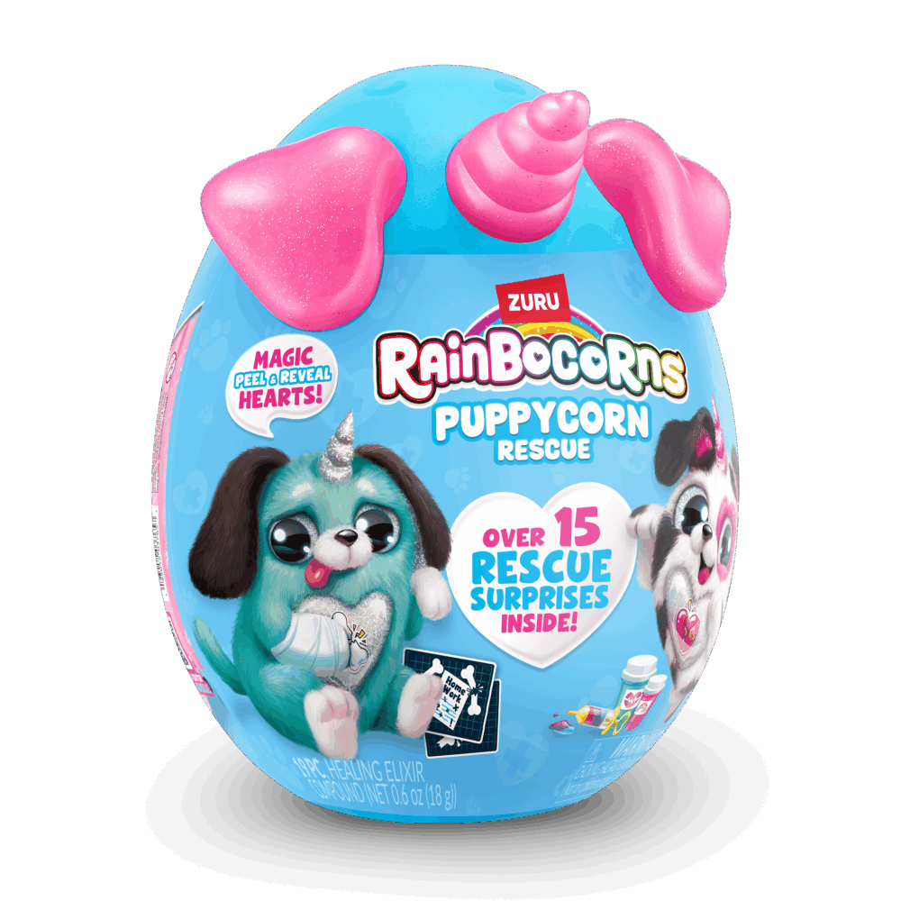 М&#8217;яка іграшка-сюрприз Rainbocorn-H Puppycorn Rescue (9261H)