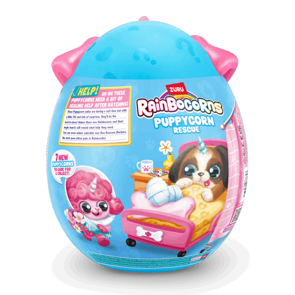 М&#8217;яка іграшка-сюрприз Rainbocorn-H Puppycorn Rescue (9261H)