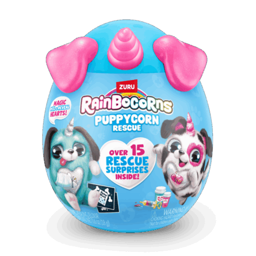 М&#8217;яка іграшка-сюрприз Rainbocorn-H Puppycorn Rescue (9261H)