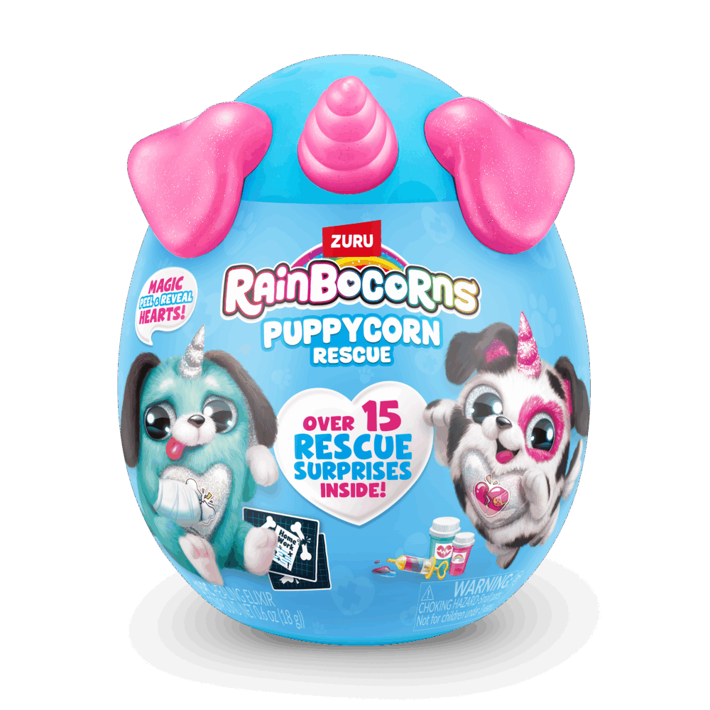М&#8217;яка іграшка-сюрприз Rainbocorn-H Puppycorn Rescue (9261H)