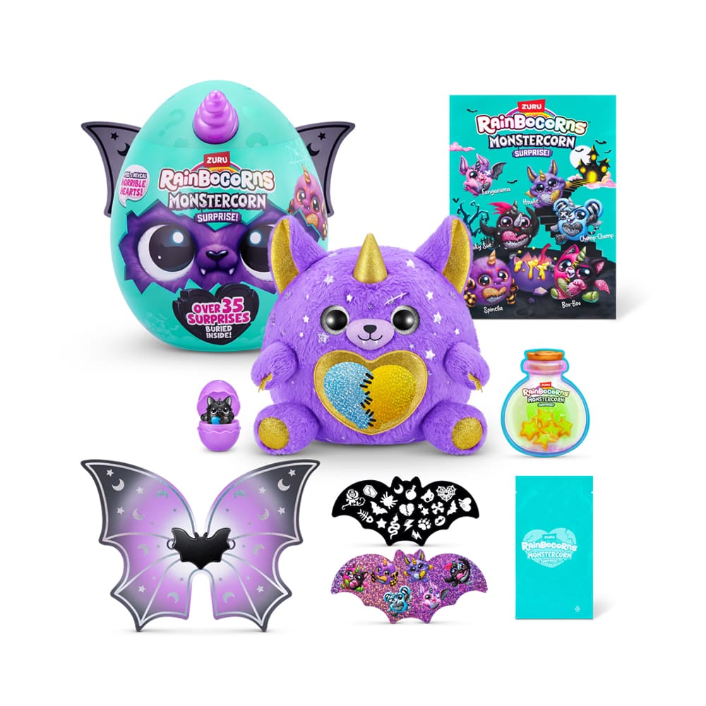 М&#8217;яка іграшка-сюрприз Rainbocorns-G Monstercorn Surprise (9297G)