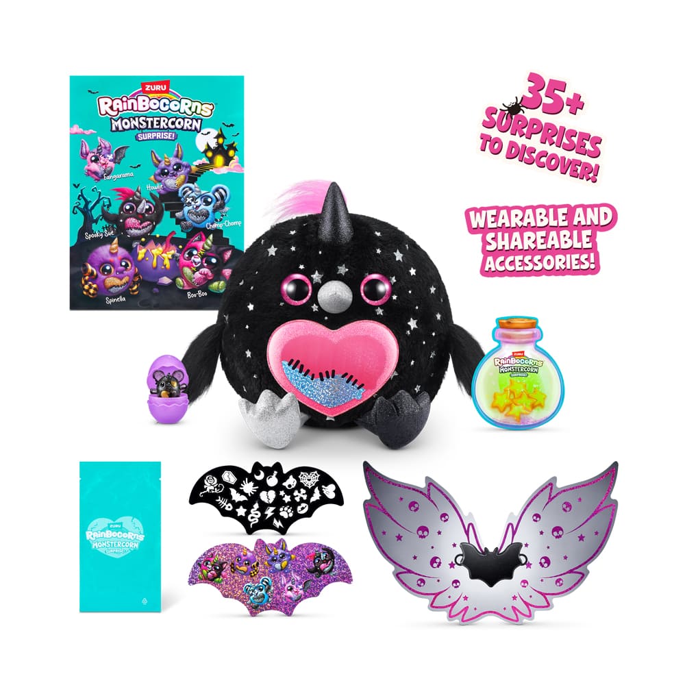 Rainbocorns-H Monstercorn Surprise soft toy (9297H)