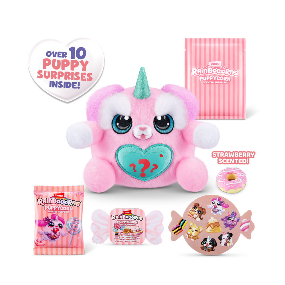 Мягкая игрушка-сюрприз Rainbocorns-E Puppycorn Scent Surprise (9298E)