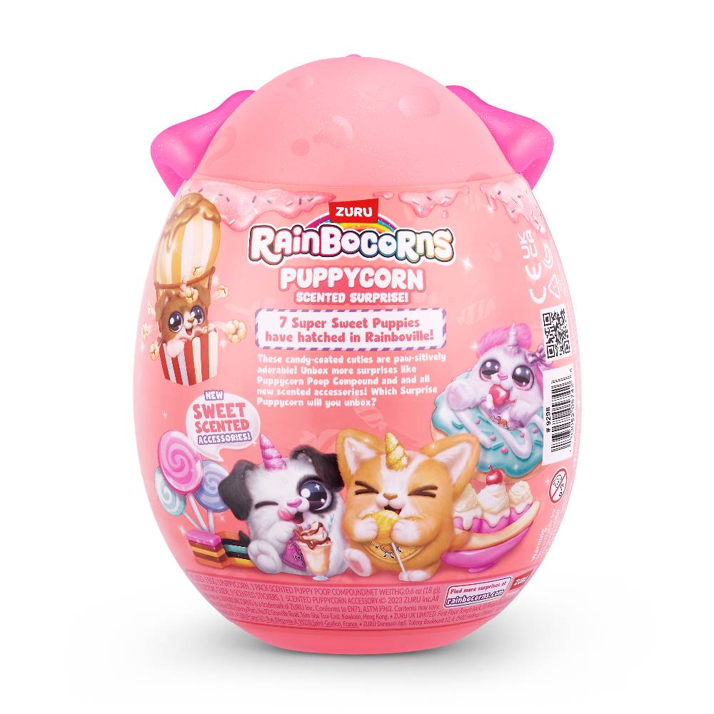 Мягкая игрушка-сюрприз Rainbocorns-E Puppycorn Scent Surprise (9298E)