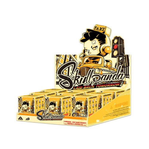 POP MART surprise toy with collectible figure SKULLPANDA series Laid Back Tomorrow (SPLD-01)