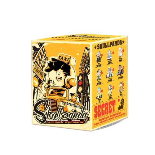 POP MART surprise toy with collectible figure SKULLPANDA series Laid Back Tomorrow (SPLD-01)