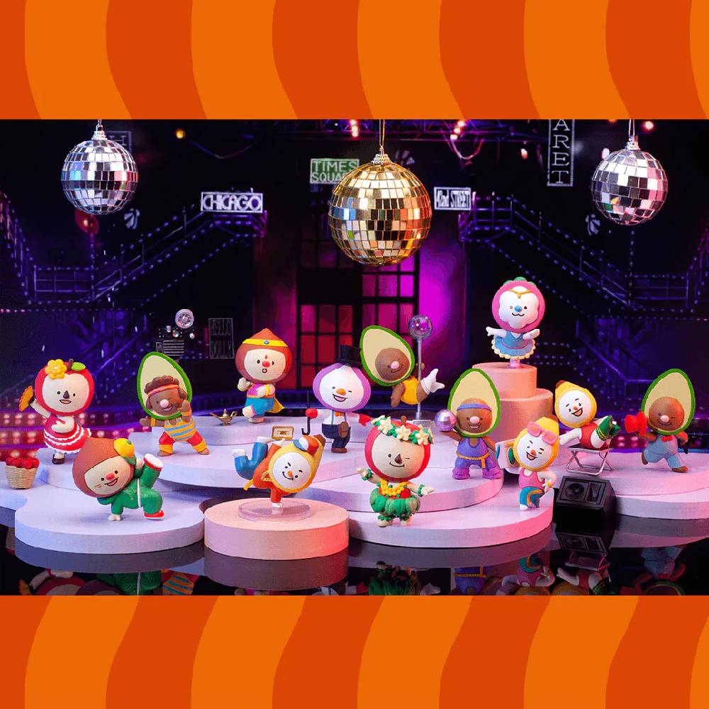 Игрушка-сюрприз POP MART с коллекционной фигуркой Avofriends Dance (AVD-01)