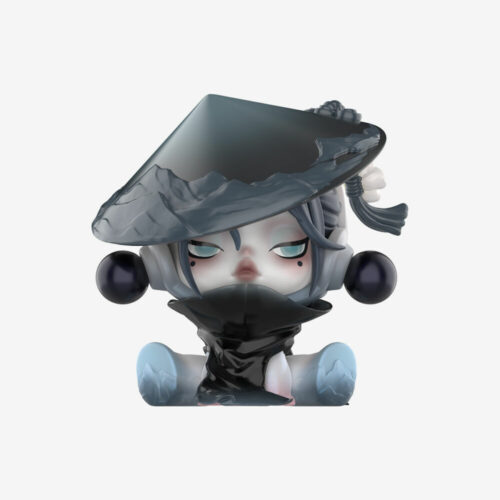 POP MART surprise toy with collectible figure SKULLPANDA The Ink Plum Blossom series (SPB-01)