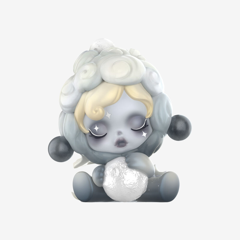 POP MART surprise toy with collectible figure SKULLPANDA The Ink Plum Blossom series (SPB-01)