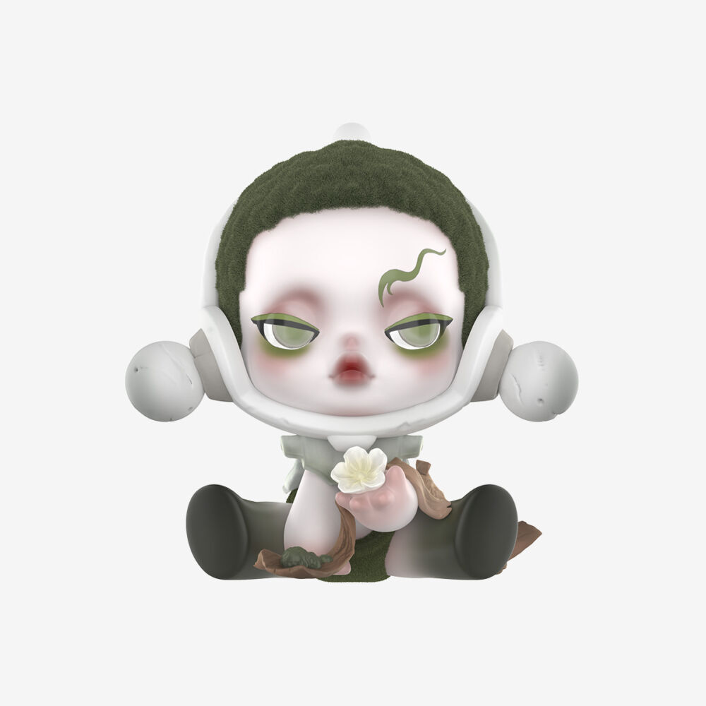 POP MART surprise toy with collectible figure SKULLPANDA The Ink Plum Blossom series (SPB-01)