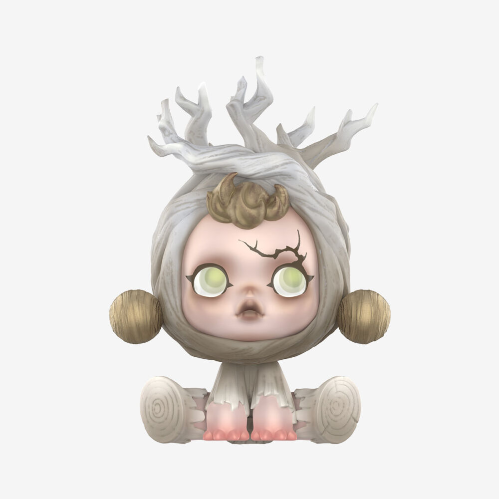 POP MART surprise toy with collectible figure SKULLPANDA The Ink Plum Blossom series (SPB-01)