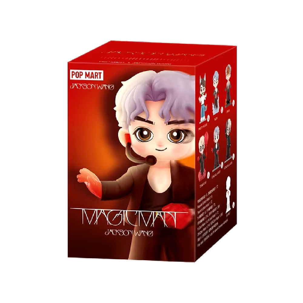 Игрушка-сюрприз POP Mart с коллекционной фигуркой Jackson Wang серия Magic Man (JW-01)