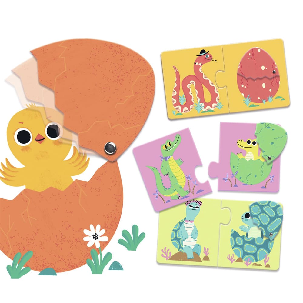 Djeco Game Who&#8217;s in the Egg? (DJ08193)